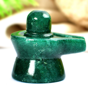 green jade shivling Shaligram Kshetra.com