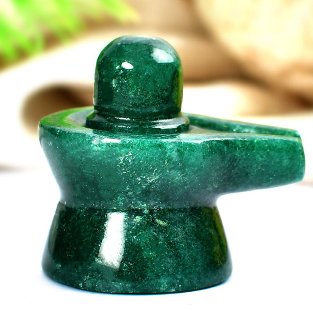 Green Jade Shivling Guide 1 green jade shivling Shaligram Kshetra.com