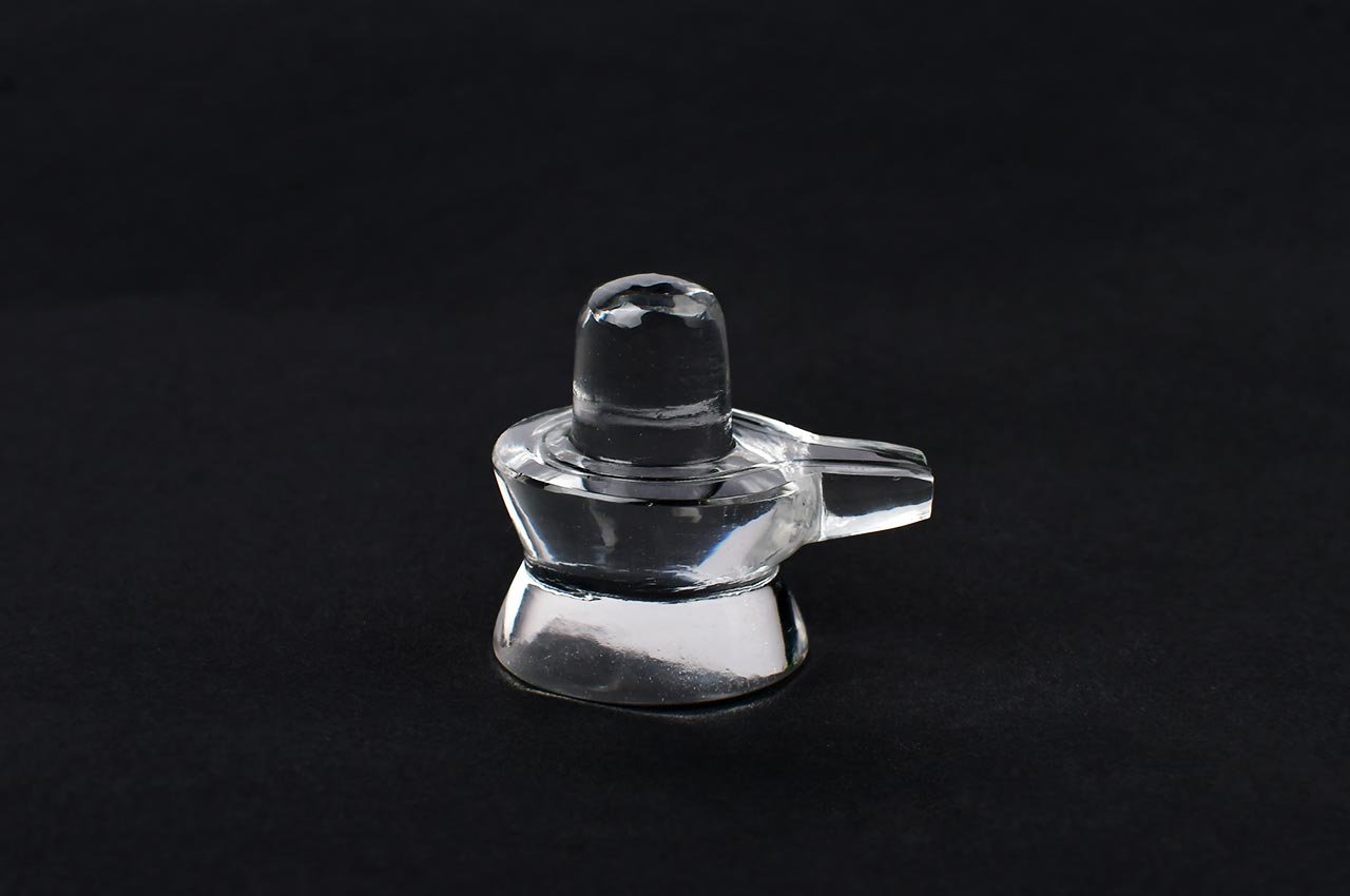 Sphatik Shivling 1 sphatik shivling