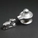 PARAD SHIVLING + NANDI COMBO by Gangtarang®: Mercury Shivling and Nandi Maharaaj (150+150 gram)