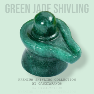 Green Jade Shivling